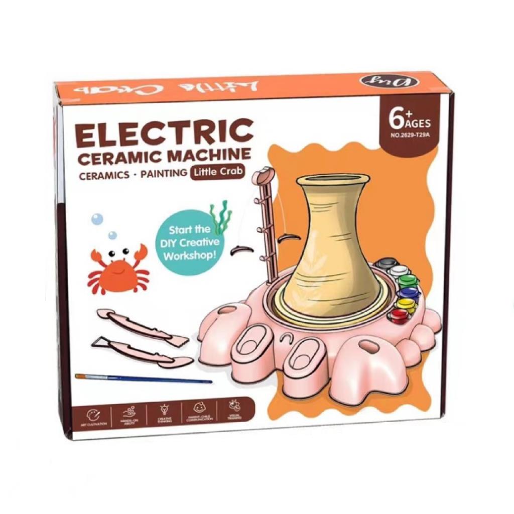 Pottery Wheel and Painting Kit